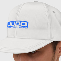 Кепка-снепбек Judo: More than sport, цвет: белый