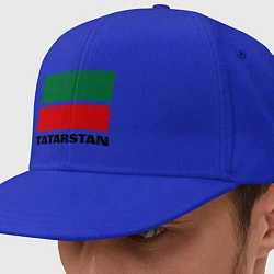 Кепка-снепбек Флаг Татарстана, цвет: синий