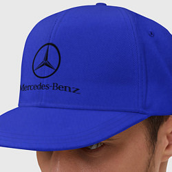 Кепка-снепбек Logo Mercedes-Benz, цвет: синий