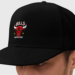 Кепка-снепбек Chicago Bulls est. 1966 цвета черный — фото 1