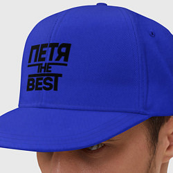 Кепка-снепбек Петя the best, цвет: синий