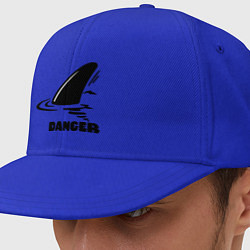 Кепка-снепбек Danger Shark, цвет: синий