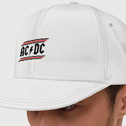Кепка-снепбек AC/DC Voltage цвета белый — фото 1