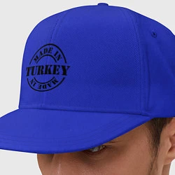 Кепка-снепбек Made in Turkey (сделано в Турции), цвет: синий