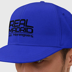Кепка-снепбек Real Madrid: Los Merengues, цвет: синий