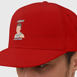 Кепка-снепбек Larry Legend, цвет: красный