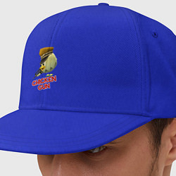Кепка-снепбек Chicken Gun logo, цвет: синий