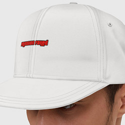Кепка-снепбек Красное Mission failed, цвет: белый