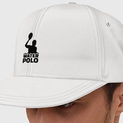 Кепка-снепбек Водное поло, цвет: белый