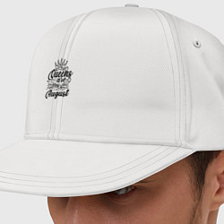 Кепка-снепбек Королевы рожденные в августе, цвет: белый