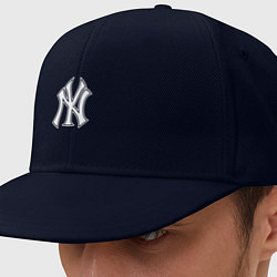 Кепка-снепбек New York yankees - baseball logo, цвет: тёмно-синий