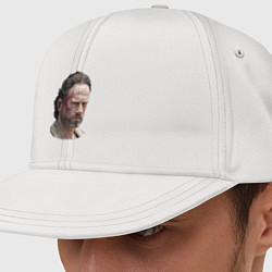 Кепка-снепбек Ходячие Мертвецы Рик Граймс, цвет: белый