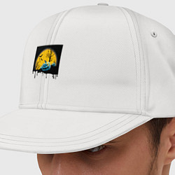 Кепка снепбек Хэллоуин и пугающие тыквы