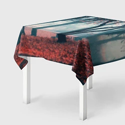 Скатерть для стола Осень, цвет: 3D-принт — фото 2