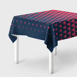 Скатерть для стола Узор из треугольников, цвет: 3D-принт — фото 2