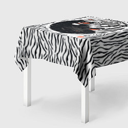 Скатерть для стола Yin Yang Tigers, цвет: 3D-принт — фото 2
