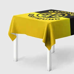 Скатерть для стола Borussia Dortmund FC, цвет: 3D-принт — фото 2