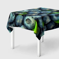 Скатерть для стола Голубика, цвет: 3D-принт — фото 2