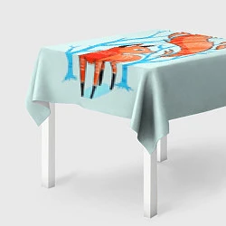 Скатерть для стола Маленький лисенок, цвет: 3D-принт — фото 2