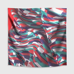 Скатерть для стола Трехмерная абстракция, цвет: 3D-принт