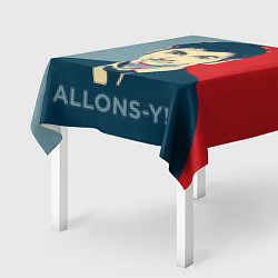 Скатерть для стола ALLONS-Y!, цвет: 3D-принт — фото 2