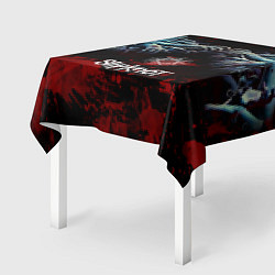 Скатерть для стола Slipknot руки зомби, цвет: 3D-принт — фото 2