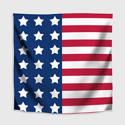 Скатерть для стола USA Flag, цвет: 3D-принт