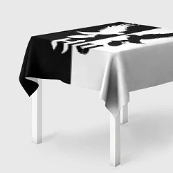 Скатерть для стола HU: Black & White, цвет: 3D-принт — фото 2