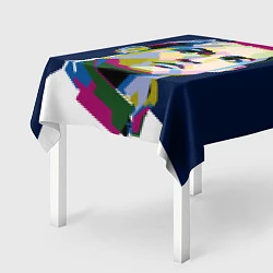 Скатерть для стола Cristiano Ronaldo Art, цвет: 3D-принт — фото 2