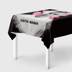 Скатерть для стола Justin Bieber: Pink Splash, цвет: 3D-принт — фото 2