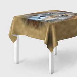 Скатерть для стола Песчаный лев, цвет: 3D-принт — фото 2