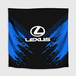 Скатерть для стола Lexus: Blue Anger, цвет: 3D-принт