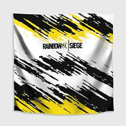 Скатерть для стола Rainbow Six Siege: Yellow, цвет: 3D-принт