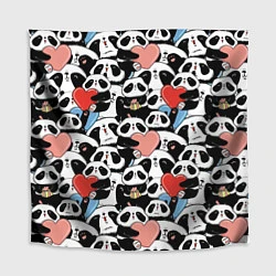 Скатерть для стола Funny Pandas, цвет: 3D-принт