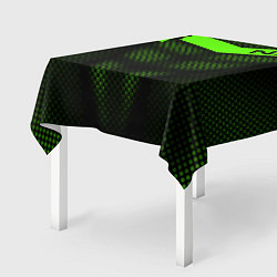 Скатерть для стола N7: Green Armor, цвет: 3D-принт — фото 2