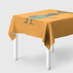Скатерть для стола Педиатр №1, цвет: 3D-принт — фото 2