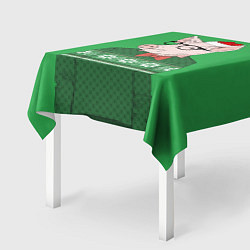 Скатерть для стола New Year: Hipster Piggy, цвет: 3D-принт — фото 2