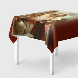 Скатерть для стола Славянский бог, цвет: 3D-принт — фото 2
