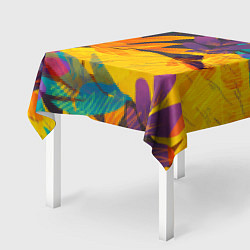 Скатерть для стола Солнечные тропики, цвет: 3D-принт — фото 2