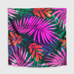 Скатерть для стола Неоновые тропики, цвет: 3D-принт