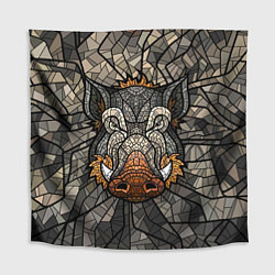 Скатерть для стола Mosaic Pig, цвет: 3D-принт