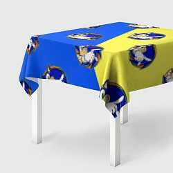 Скатерть для стола Sonic - Соник, цвет: 3D-принт — фото 2
