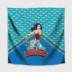 Скатерть для стола Be the hero, цвет: 3D-принт