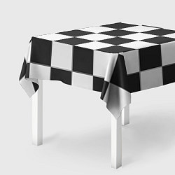 Скатерть для стола Шахматка, цвет: 3D-принт — фото 2