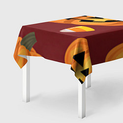 Скатерть для стола Сладкие хэллоуин, цвет: 3D-принт — фото 2