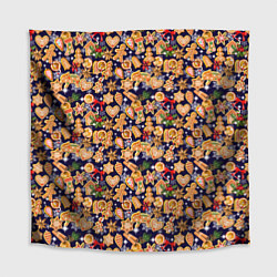 Скатерть для стола Новый Год, цвет: 3D-принт