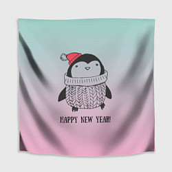 Скатерть для стола Милый пингвин, цвет: 3D-принт