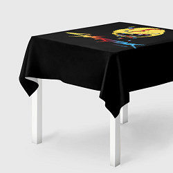 Скатерть для стола Cyberpunk 2077, цвет: 3D-принт — фото 2