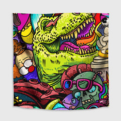 Скатерть для стола Тираннозавр, цвет: 3D-принт