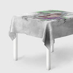 Скатерть для стола Билли Айлиш, цвет: 3D-принт — фото 2